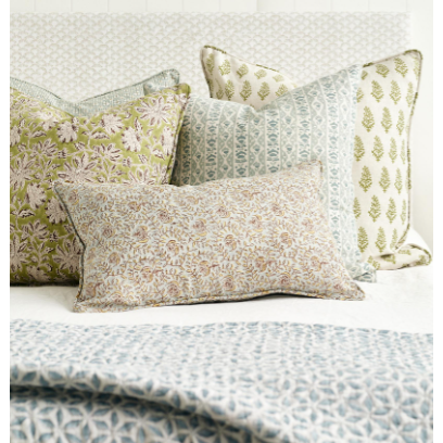 Ubud Light Egypt  Linen Pillow - 14