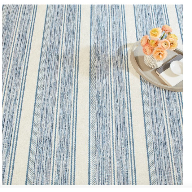 Ellington Blue Washable Rug