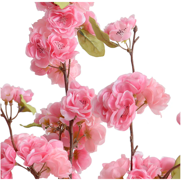 Cherry Blossoms in Glass 28"H