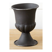 Mini Fluted Black Urn