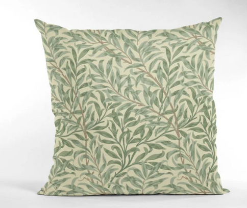 Willow Bough Sage Green Outdoor Pillow