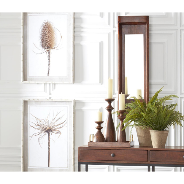 Ivory Wax Slim Luminara Indoor Candles