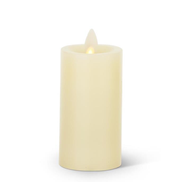 Ivory Wax Slim Luminara Indoor Candles