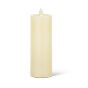 Ivory Wax Slim Luminara Indoor Candles