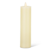 Ivory Wax Slim Luminara Indoor Candles