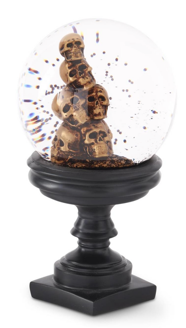 Halloween Skull Snow Globes