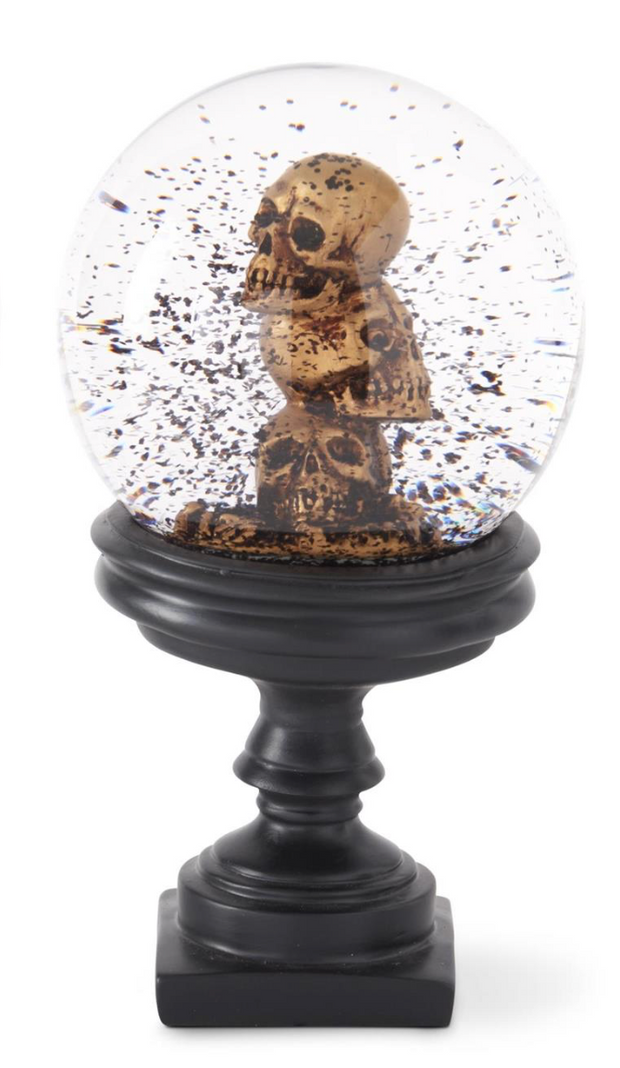 Halloween Skull Snow Globes