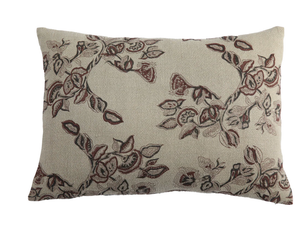 Meera Ruby Pillow - 14" x 20"