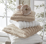 24 inch Vegan Fur Pillow