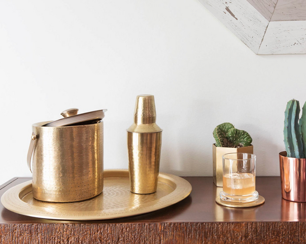 Winsford Antique Brass Tray