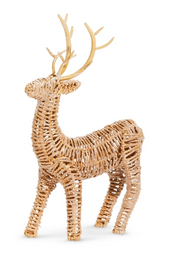 Woven Tabletop Deer