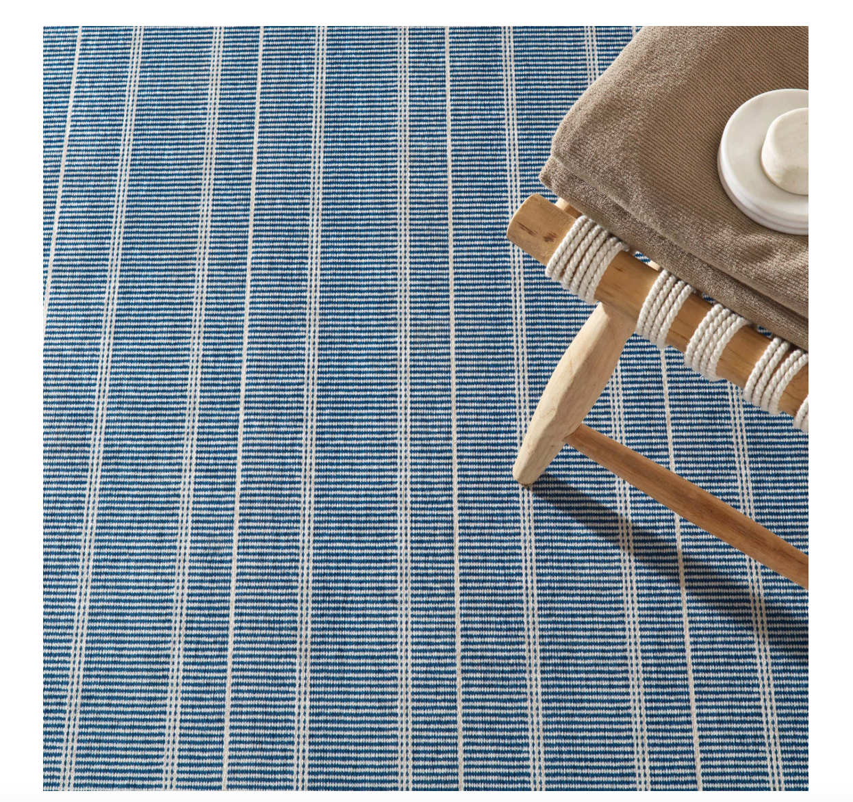 Samson Navy Washable Rug