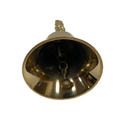 6" Polished Brass Pineapple Hand Bell- Antique Vintage Style