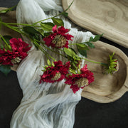 30" RED SCABIOSA SPRAY