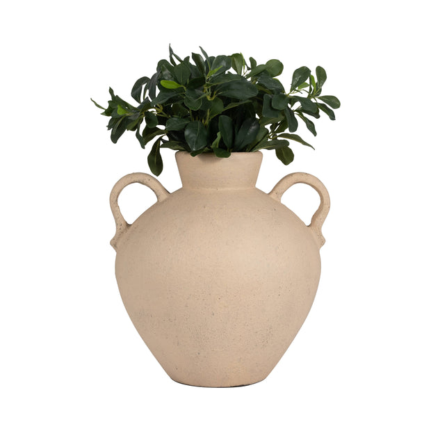 Ivory Ceramic Jug Vase