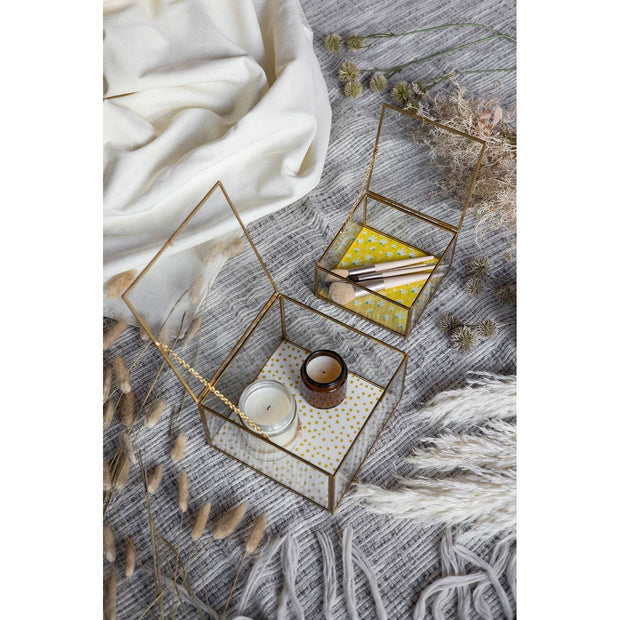 Marigold Glass Box