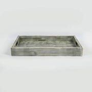 Pinstripe Bone Inlaid Decorative Trays