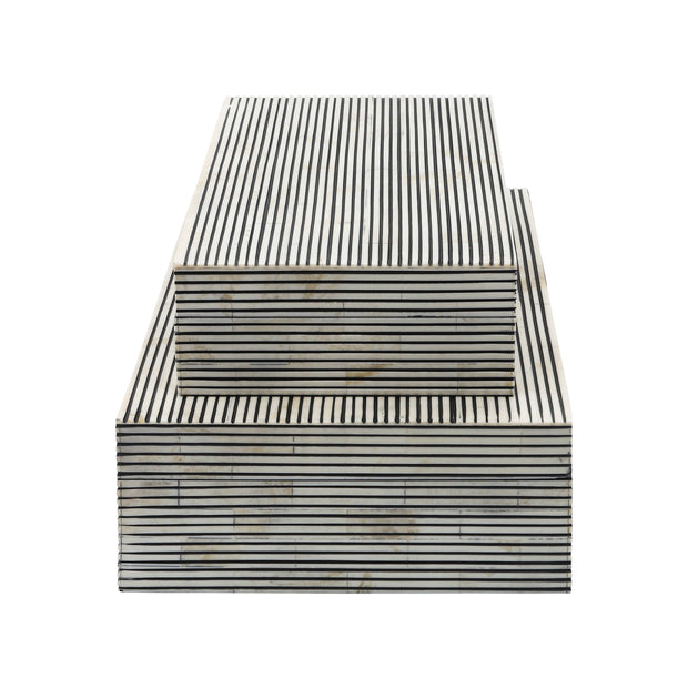 Pinstripe Decorative Box