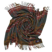 Highland Tartan Tweed Merino Wool Throw - Antique Buchanan