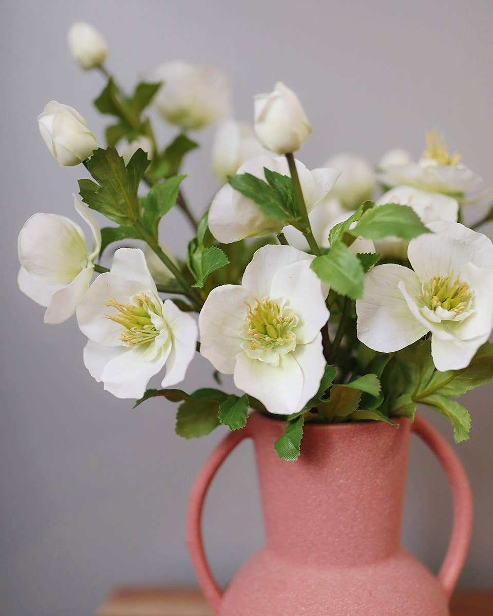 Real Touch White Hellebore 18