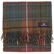Highland Tartan Tweed Merino Wool Throw - Antique Buchanan