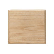 Paulownia Wood Footed Pedestal