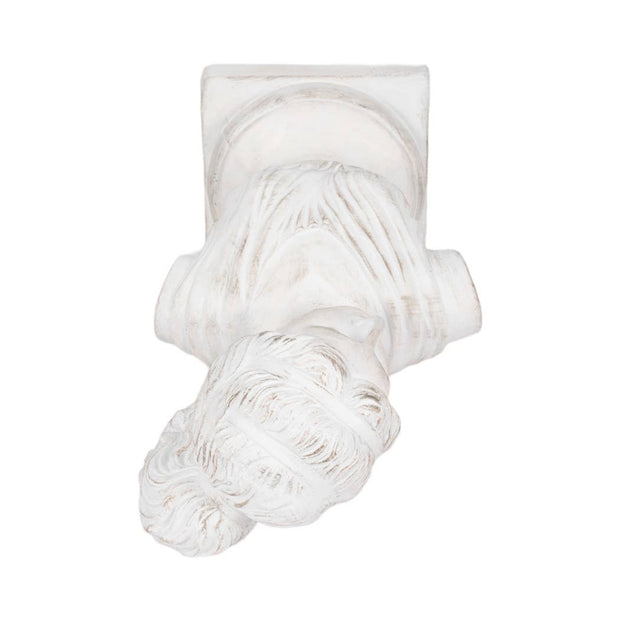 White Distressed Venus Bust Sculpture