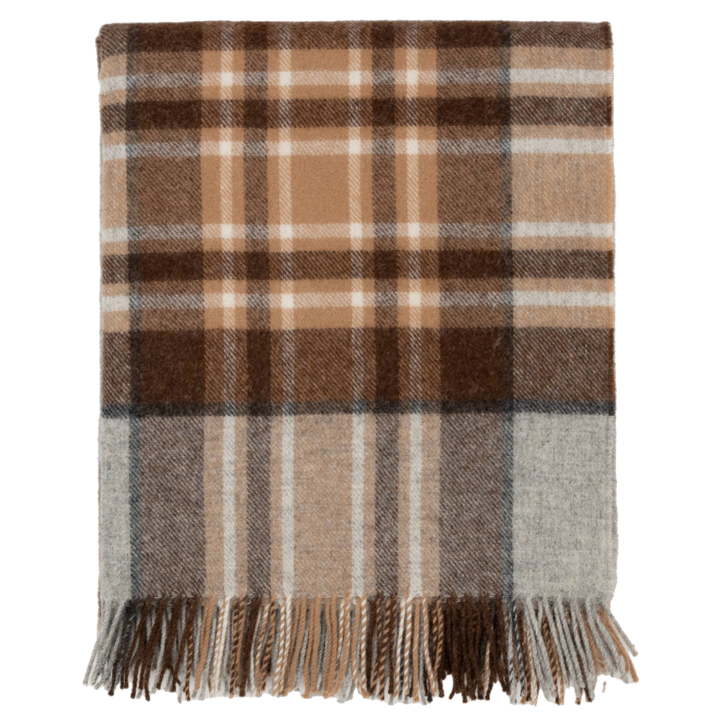 Highland Tweeds Shetland Lambswool Throw (McKellar)