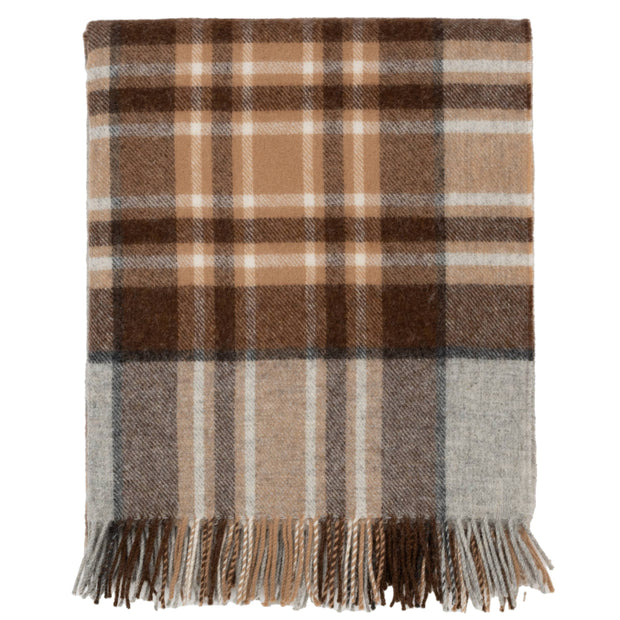 Highland Tweeds Shetland Lambswool Throw (McKellar)