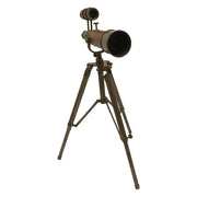9-1/2" Solid Brass Telescope Adjustable Tripod Stand