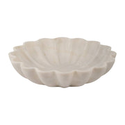 Marble Shell-Shaped Bowl- 12 in