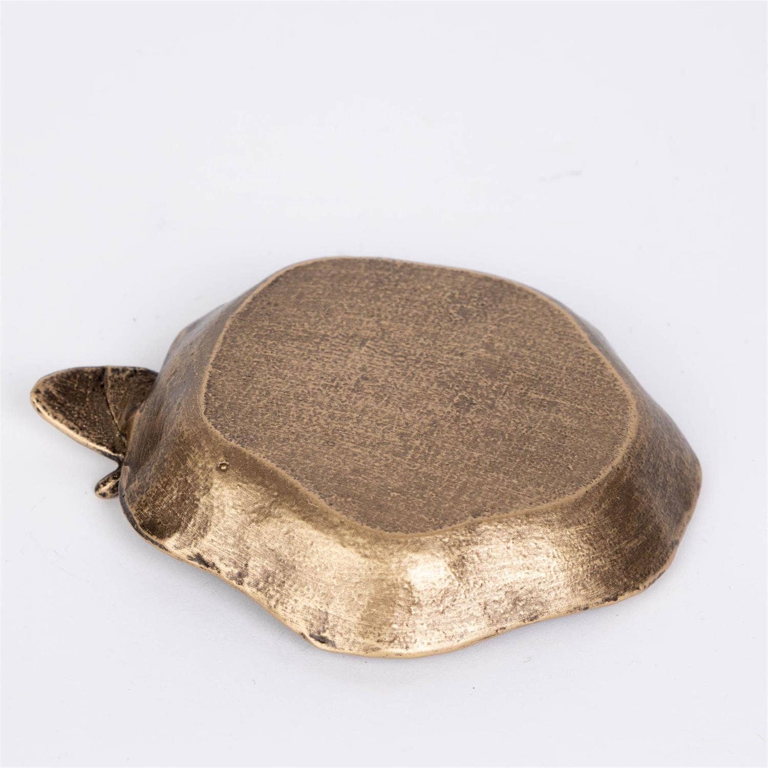 Brass Finish Butterfly Trinket Tray