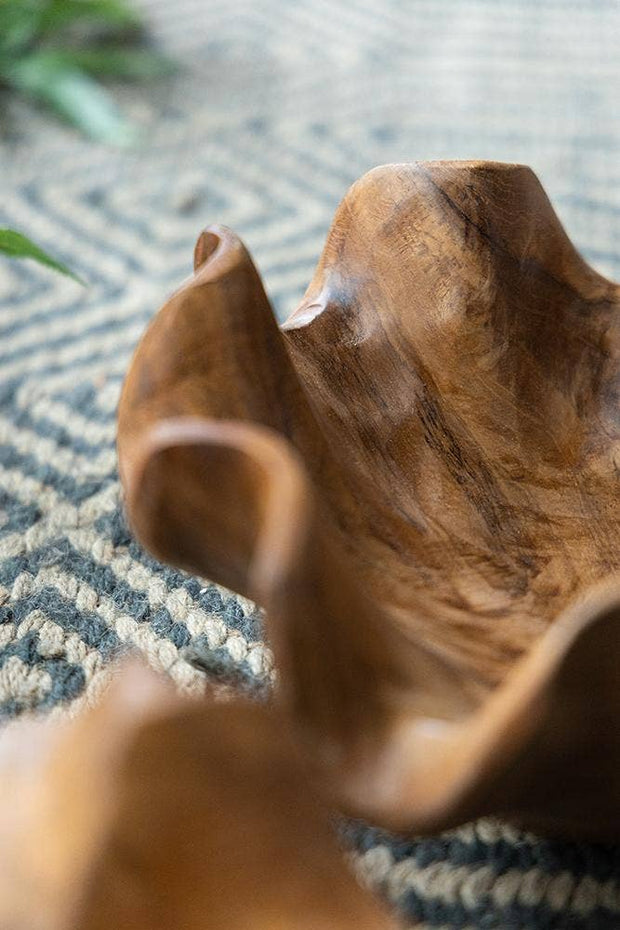 Teak Bowl