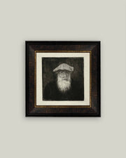 Self Portrait by Camille Pissarro Framed Antique Art