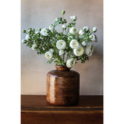 21.5" White Real Touch Ranunculus Stem