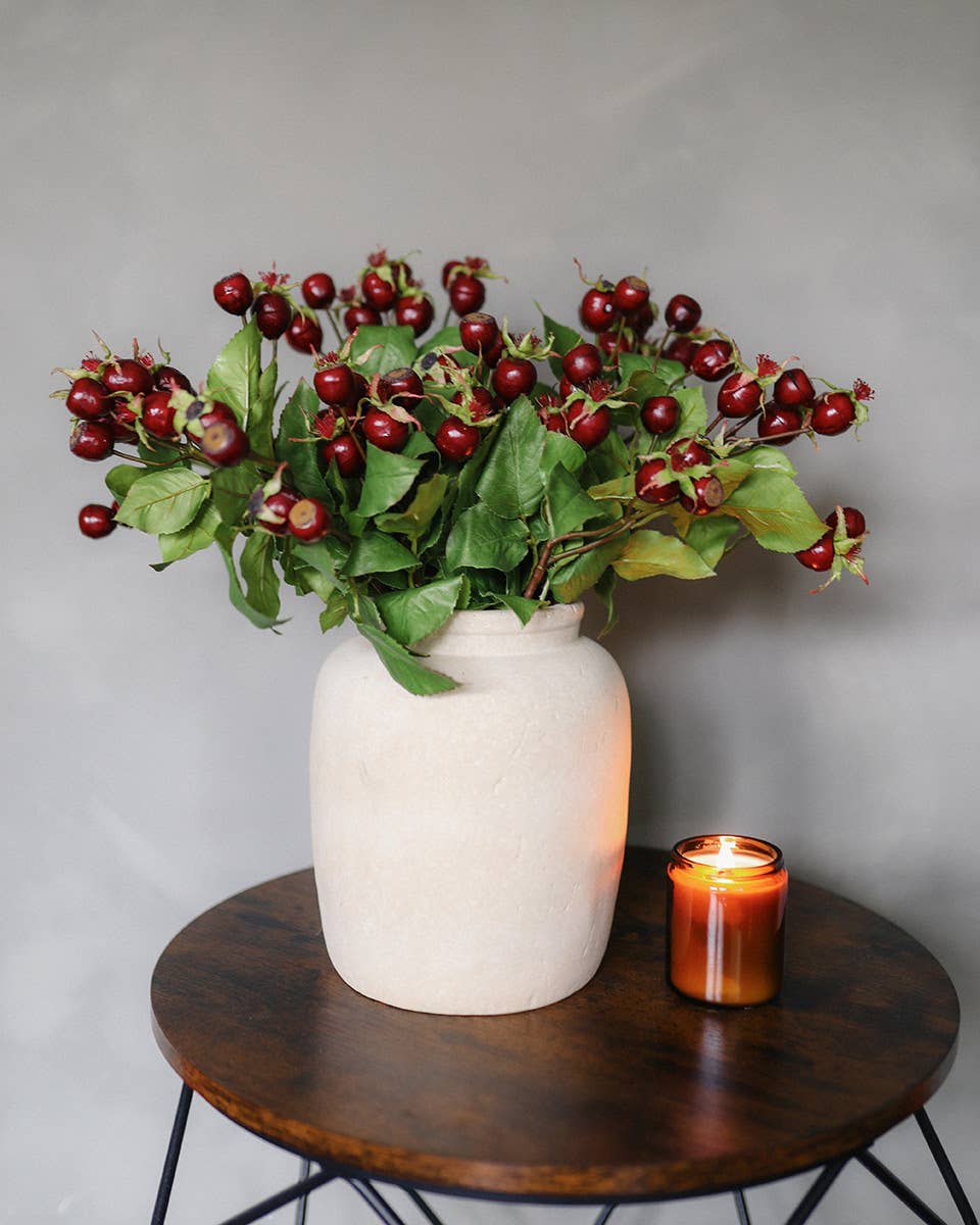Artificial Rose Hip Berries 18