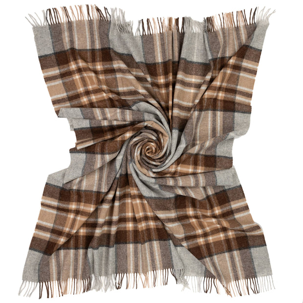 Highland Tweeds Shetland Lambswool Throw (McKellar)