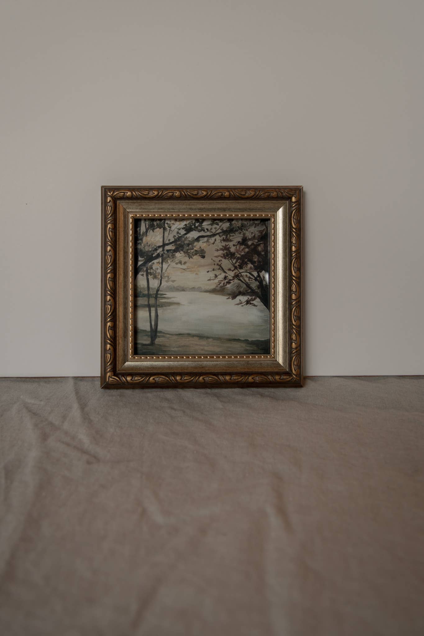 Antique Style Framed Art Print-Landscape-