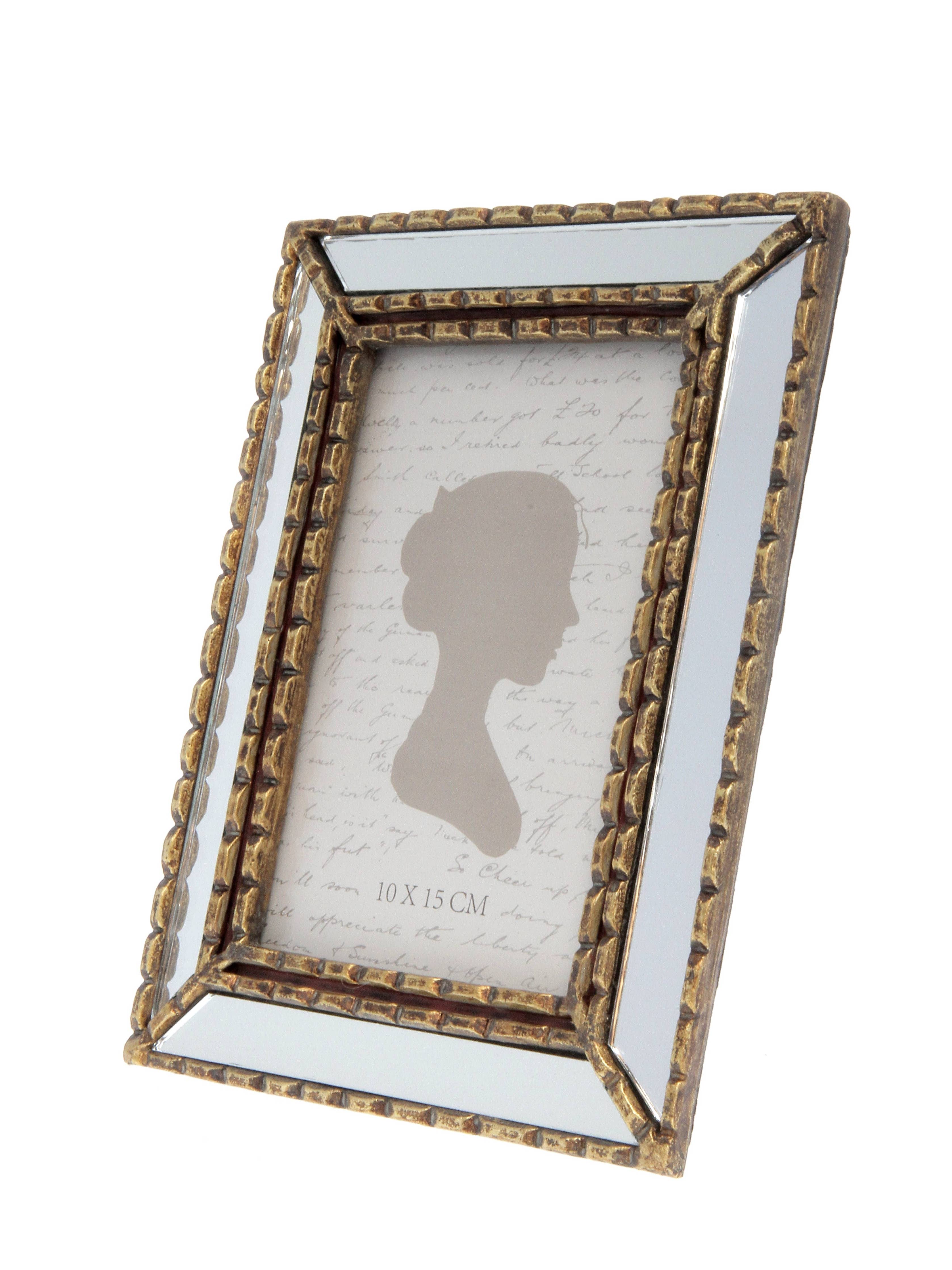 Photo Frame Notches Edges and Mirrors (10x15)