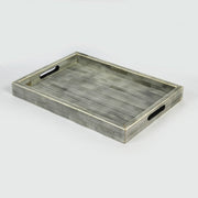 Pinstripe Bone Inlaid Decorative Trays