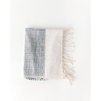 Riviera Striped Cotton Hand Towel | Handwoven in Ethiopia