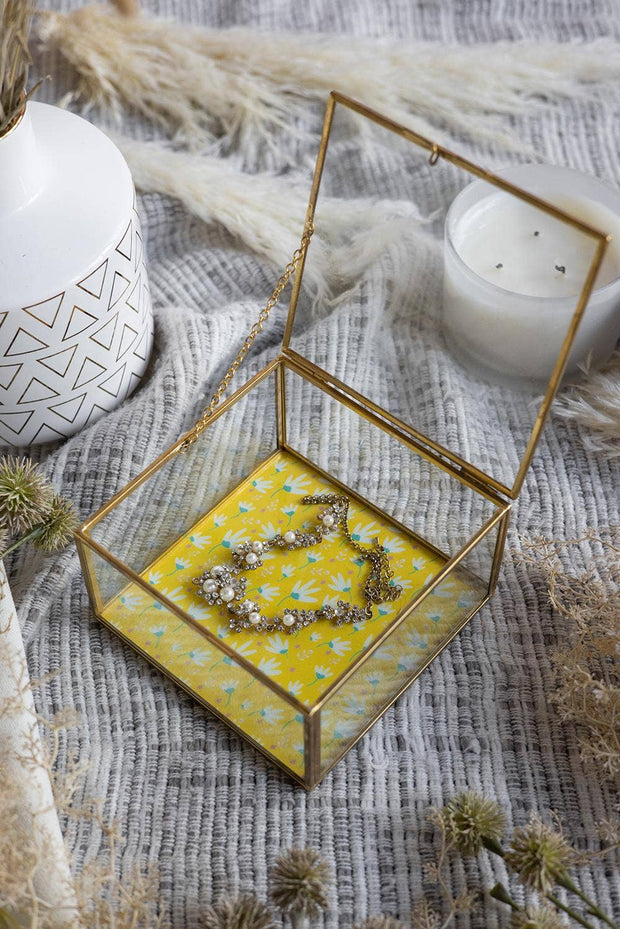 Marigold Glass Box