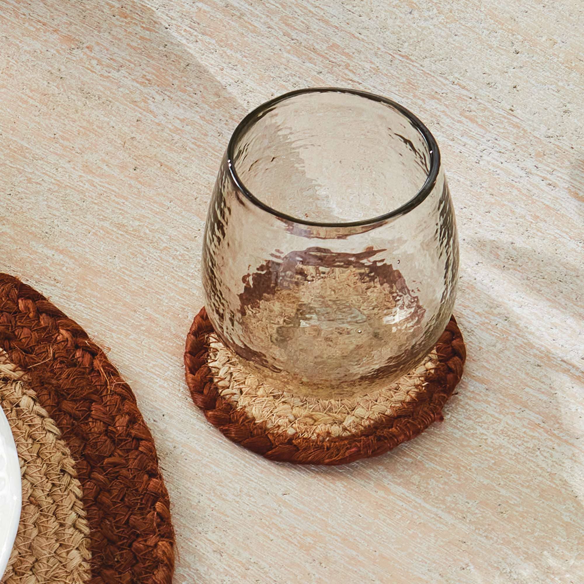 Jute Coasters, Set of 4 - Natural