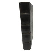 10" Black Wood Hollow Book Safe Storage Box