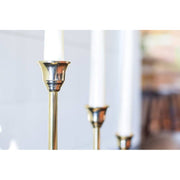 S/3- Brass Candlestick Set