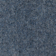 Southampton Home Lambswool Herringbone Throw ~ Navy ~