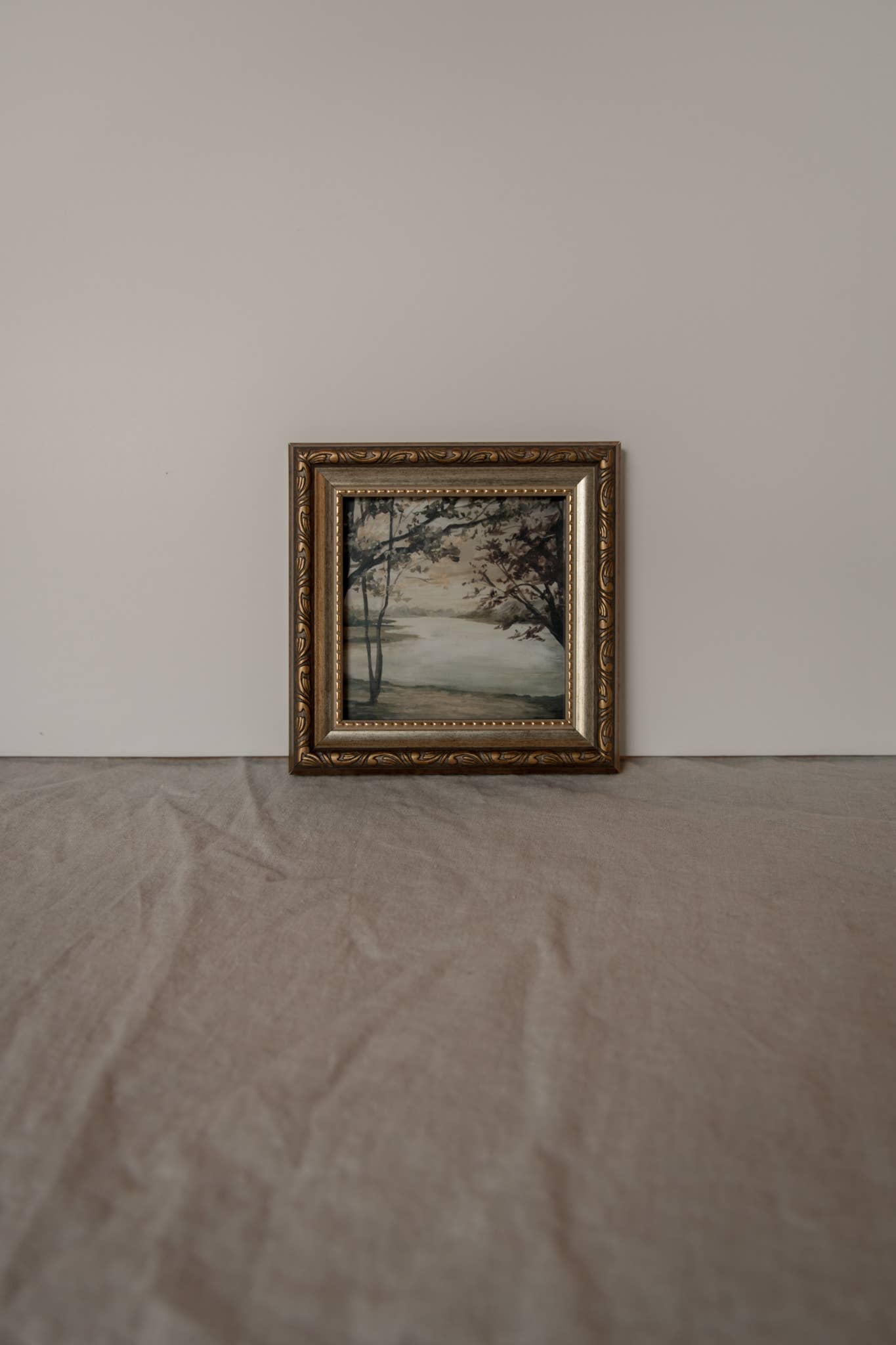 Antique Style Framed Art Print-Landscape-