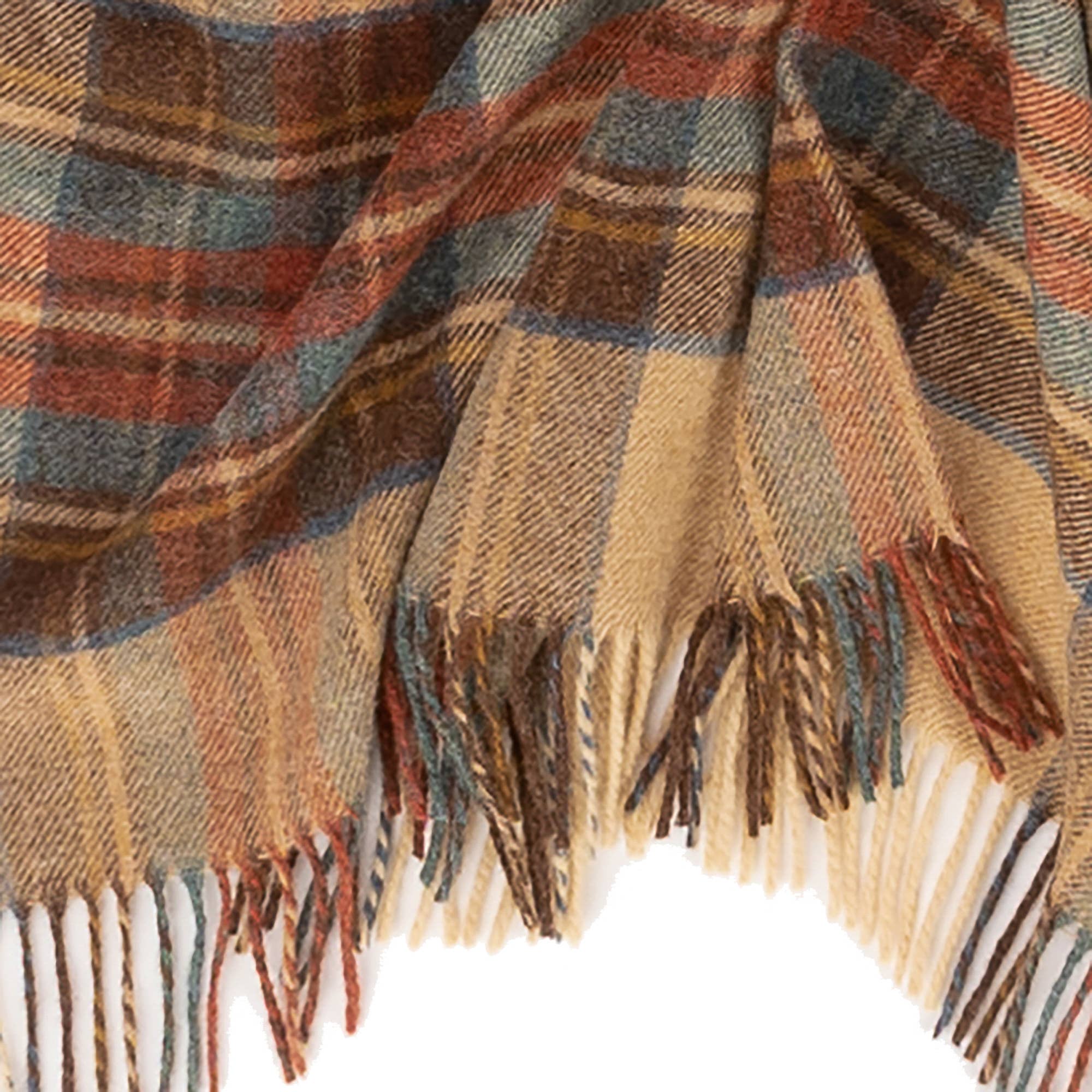 Highland Tweeds Shetland Lambs Wool Throw - Antique Dress