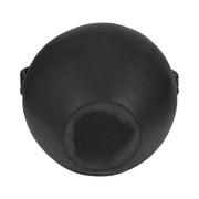 Black Terra Cotta Amphora Organic Vase