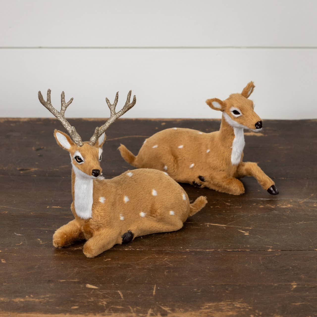 SET/2 FUR DEER COUPLE